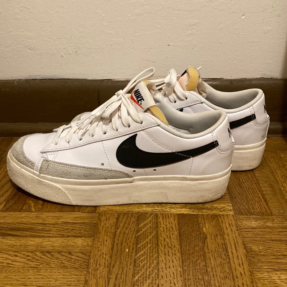 nike blazers low platform